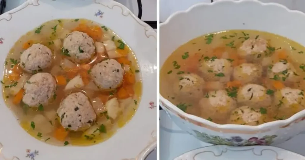 húsgombóc leves recept