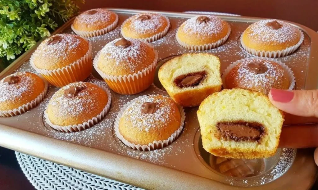 nutellás muffin 15 perc alatt