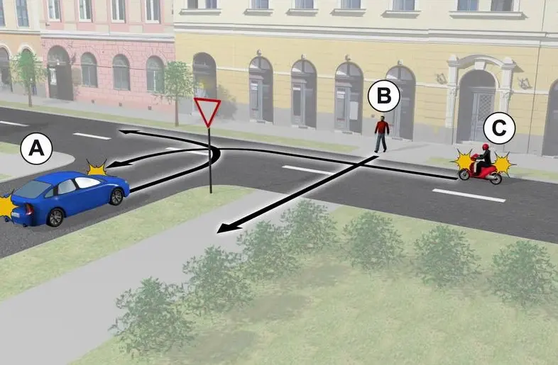 100 sofőrből 80 kudarcot vall ezen a KRESZ feladaton, te képes vagy megoldani?