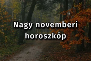 novemberi horoszkóp