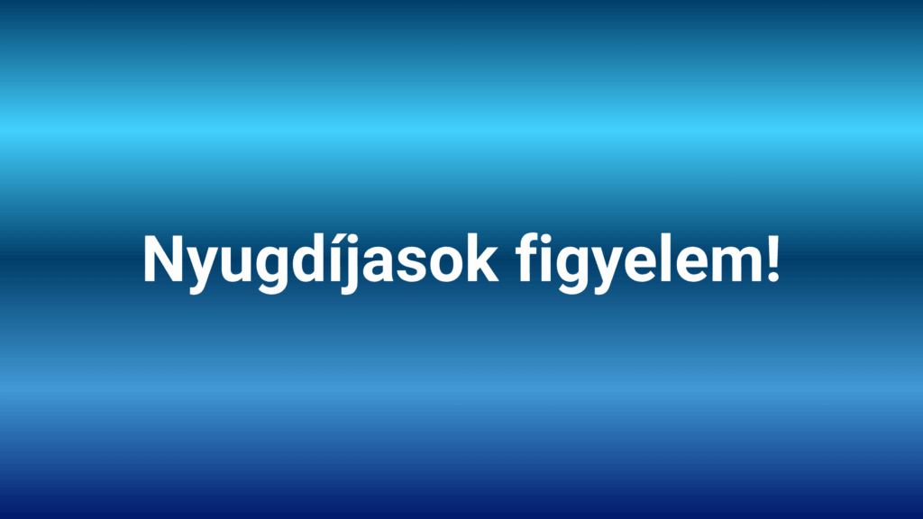Nyugdíjasok figyelem! Elmondta a Posta, hogyan kézbesítik a 30 ezer forintos utalványokat!