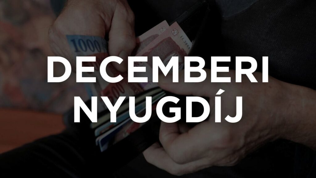 Korábban utalják a decemberi nyugdíj, de van egy rossz hír is
