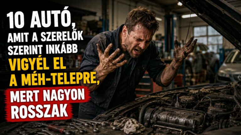 10 autó, amit a szerelők szerint inkább vigyél el a MÉH-telepre, mert rengeteg velük a probléma